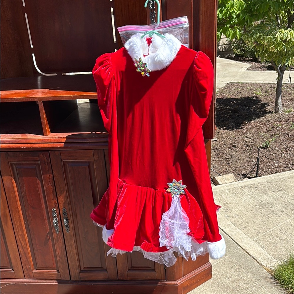 Weissman Red and White Holiday Costume